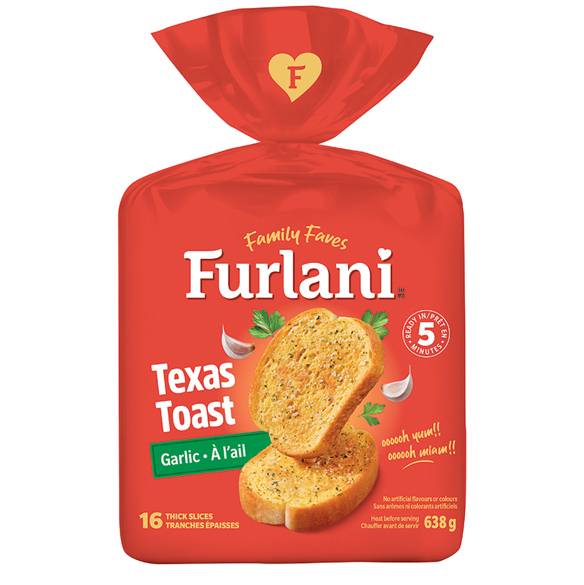 Garlic Texas Toast - Furlani Foods