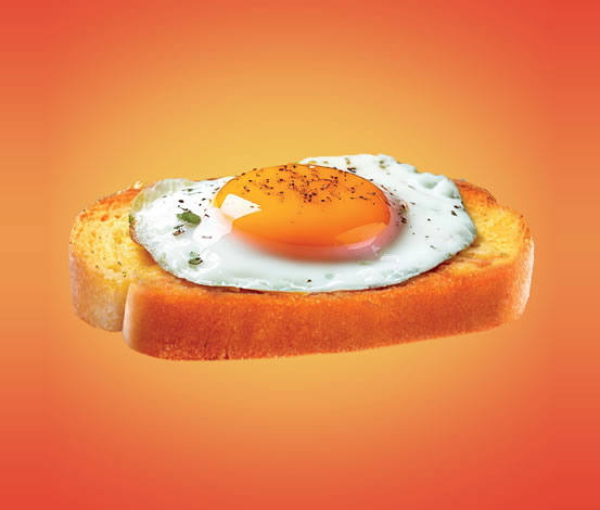 Garlic Toast Sunny Side Up